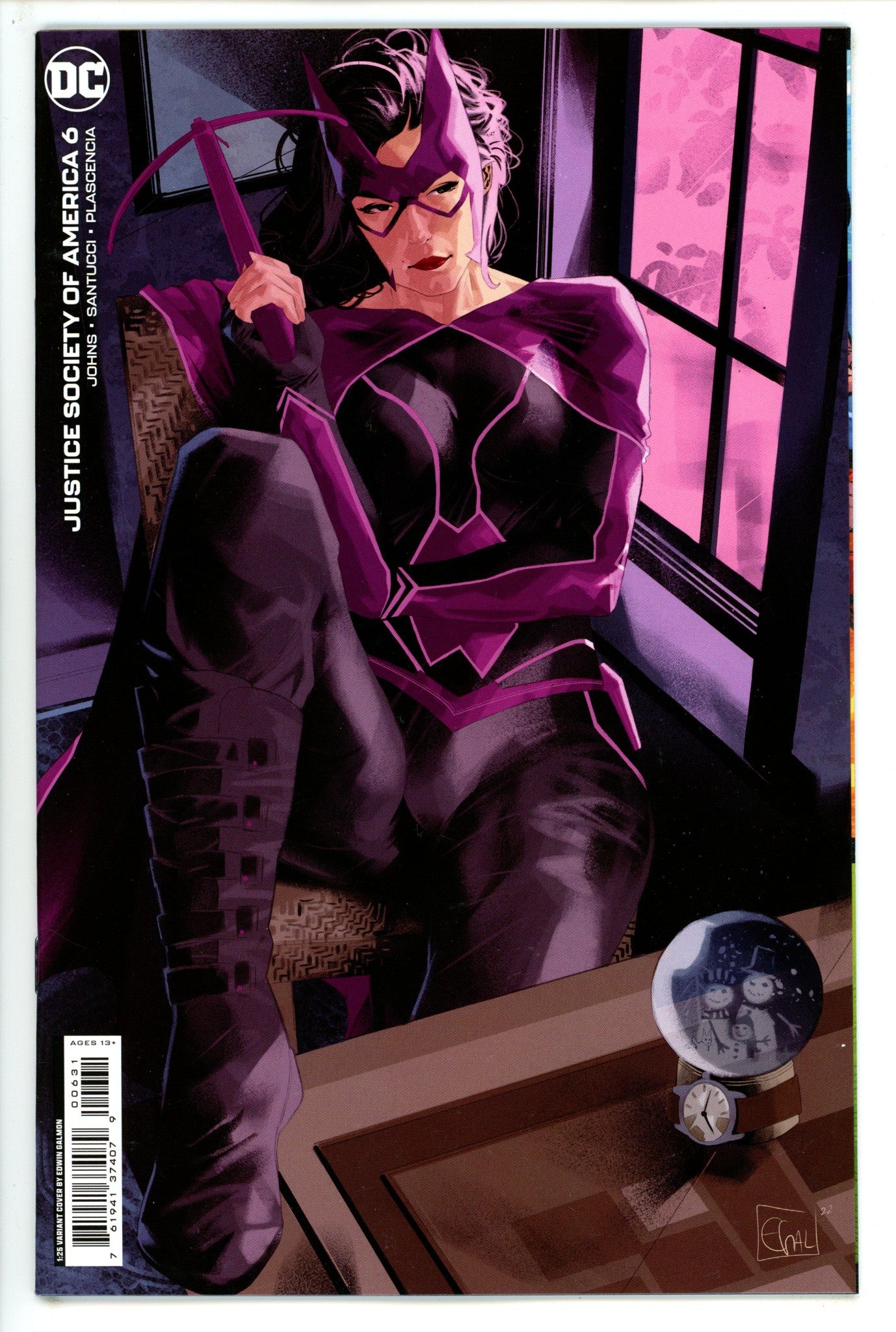 Justice Society of America Vol 4 6 Galmon Incentive Variant NM (2023)