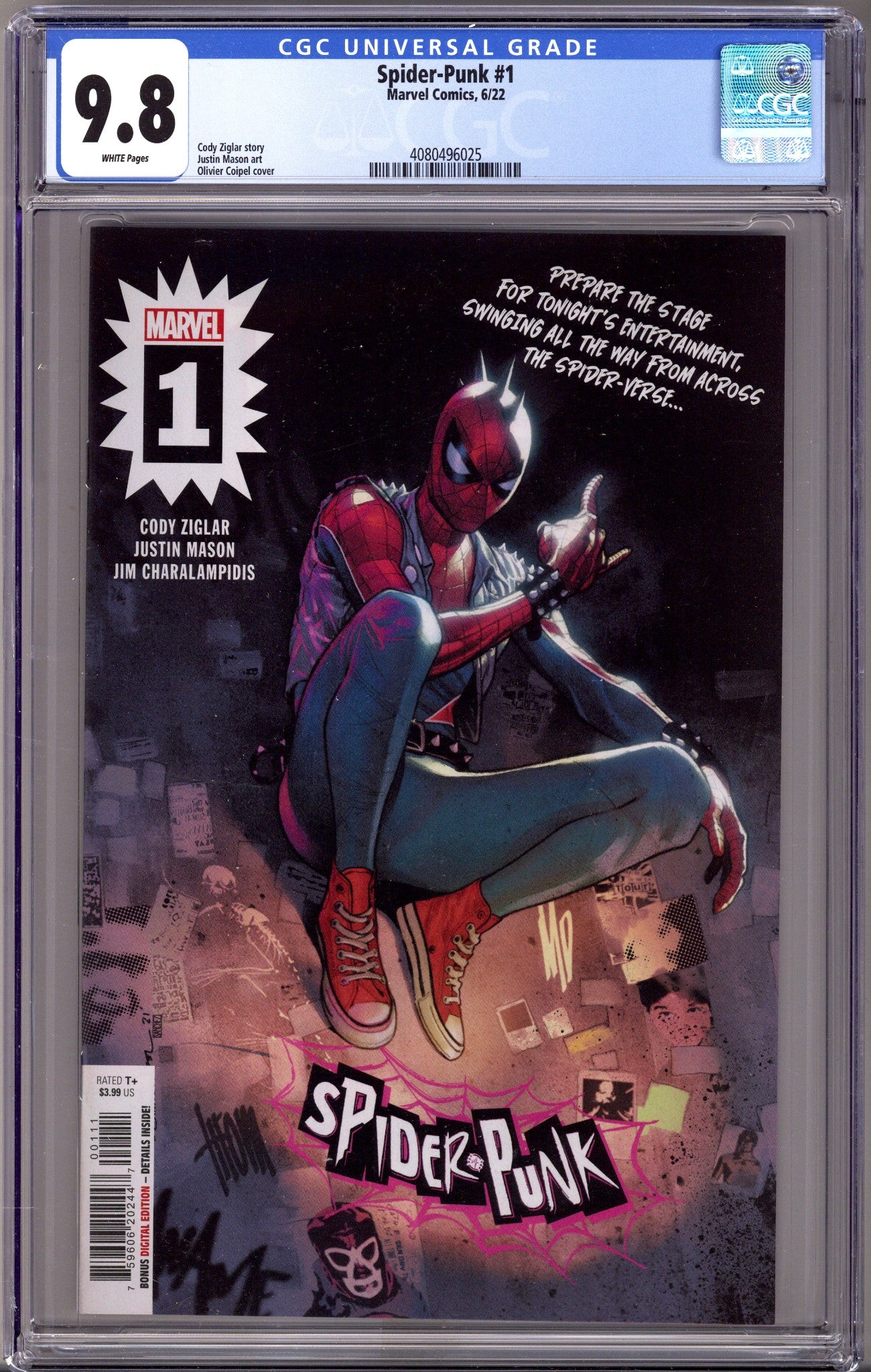 Spider-Punk 1 CGC 9.8 (NM/M) (2022) 