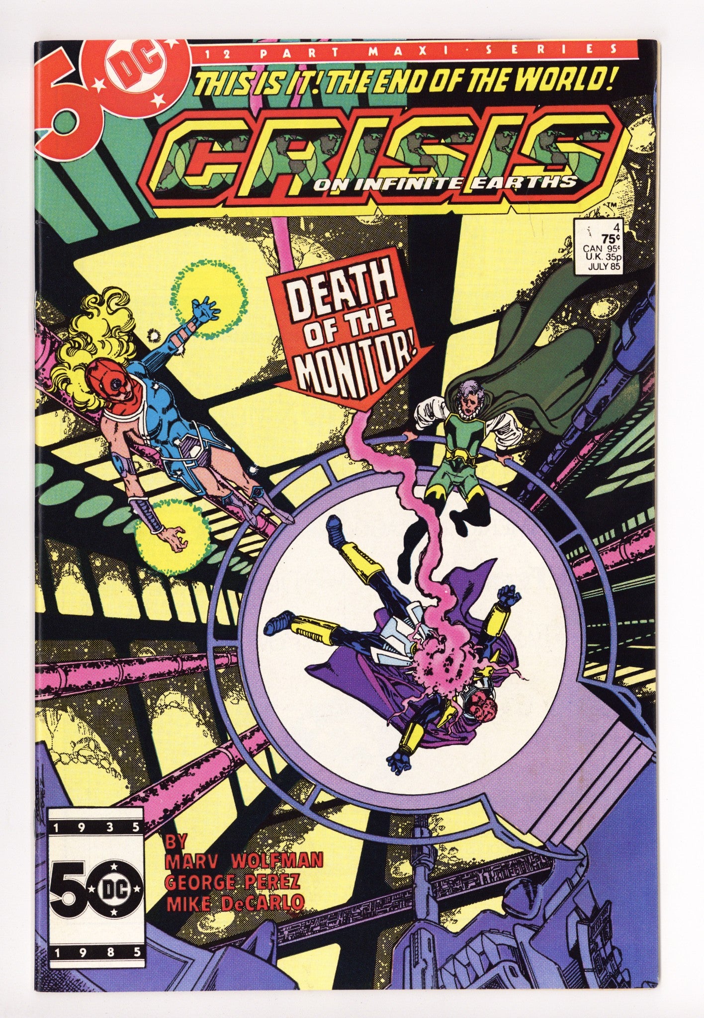 Crisis on Infinite Earths 4 VF+ (8.5) (1985) 