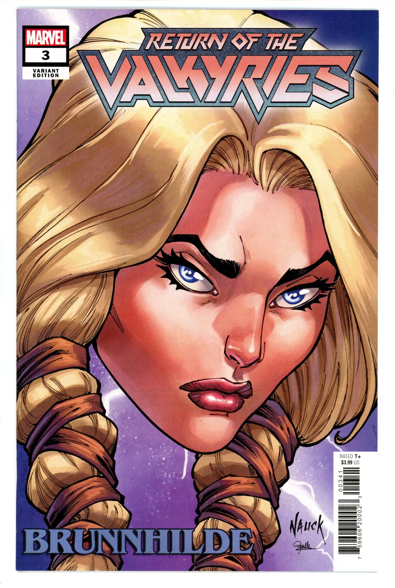 King in Black: Return of the Valkyries 3 High Grade (2021) Nauck Variant 