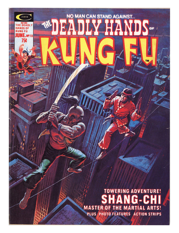 The Deadly Hands of Kung Fu Vol 1 13 VG+ (4.5) (1975)