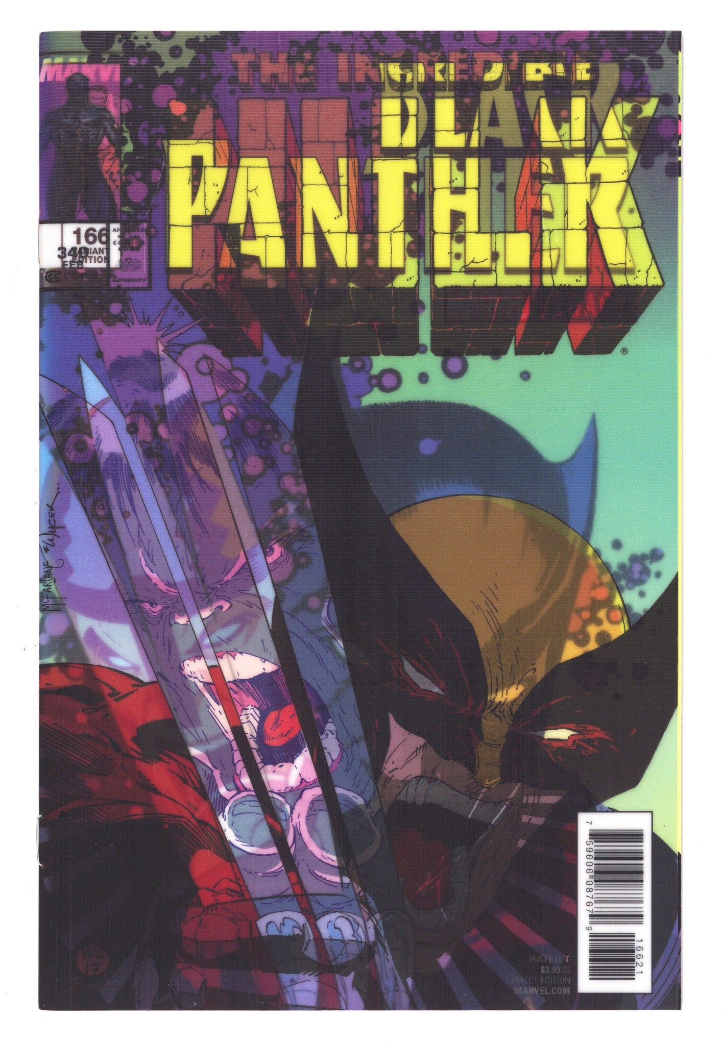 Black Panther Vol 6 166 High Grade (2017) Craig Lenticular Variant 