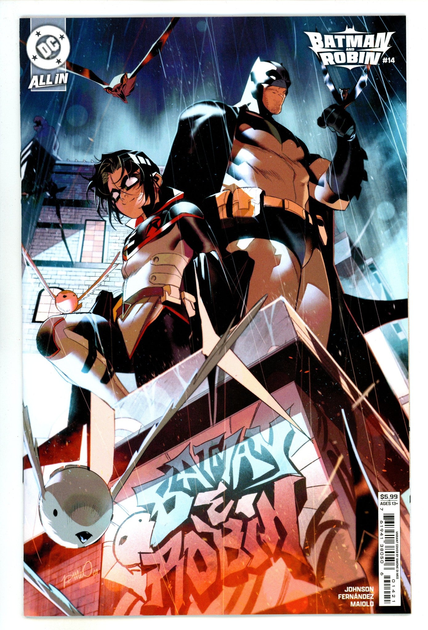 Batman And Robin Vol 3 14 Meo Variant (2024)