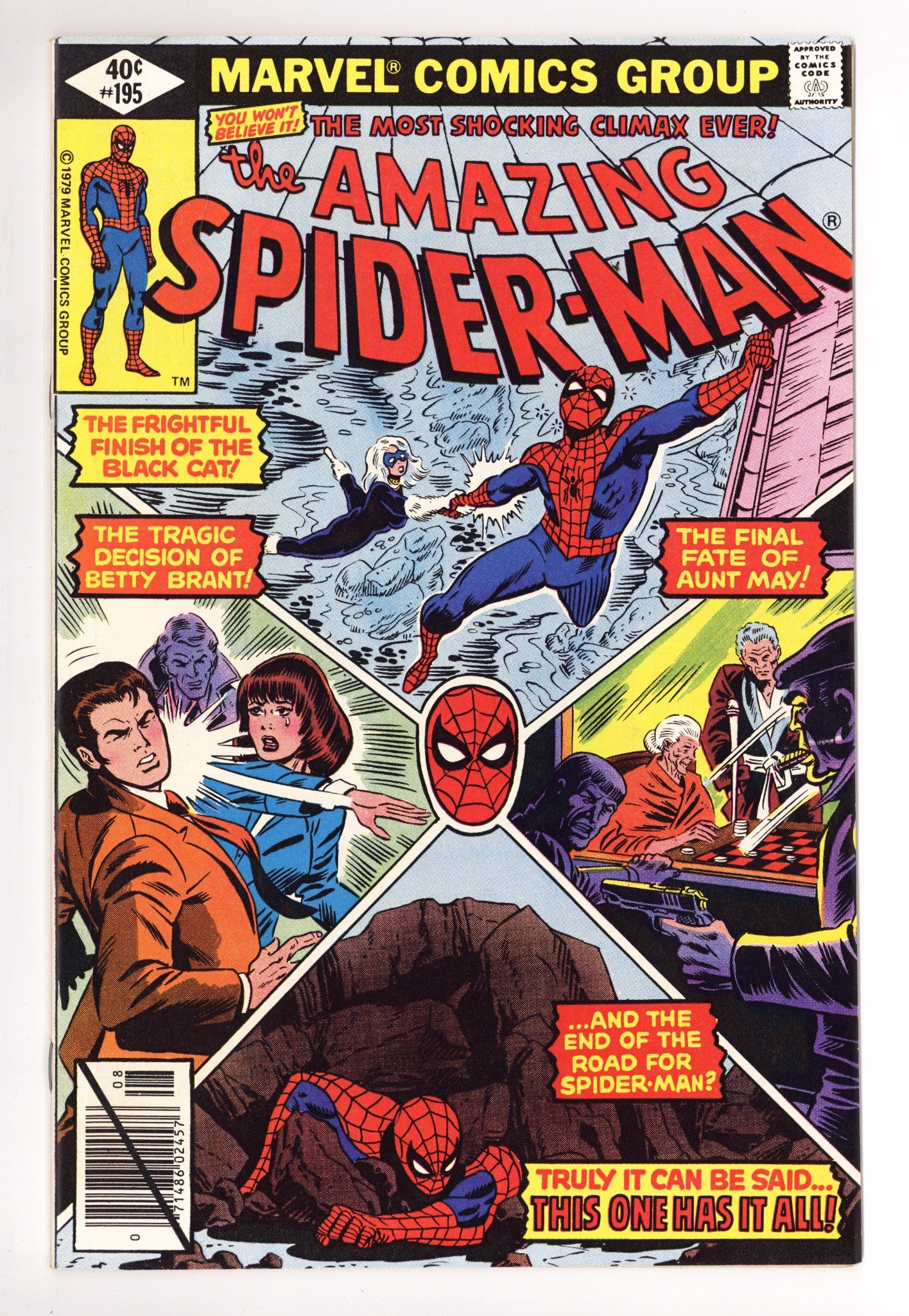 The Amazing Spider-Man Vol 1 195 VF/NM (9.0) (1979) 