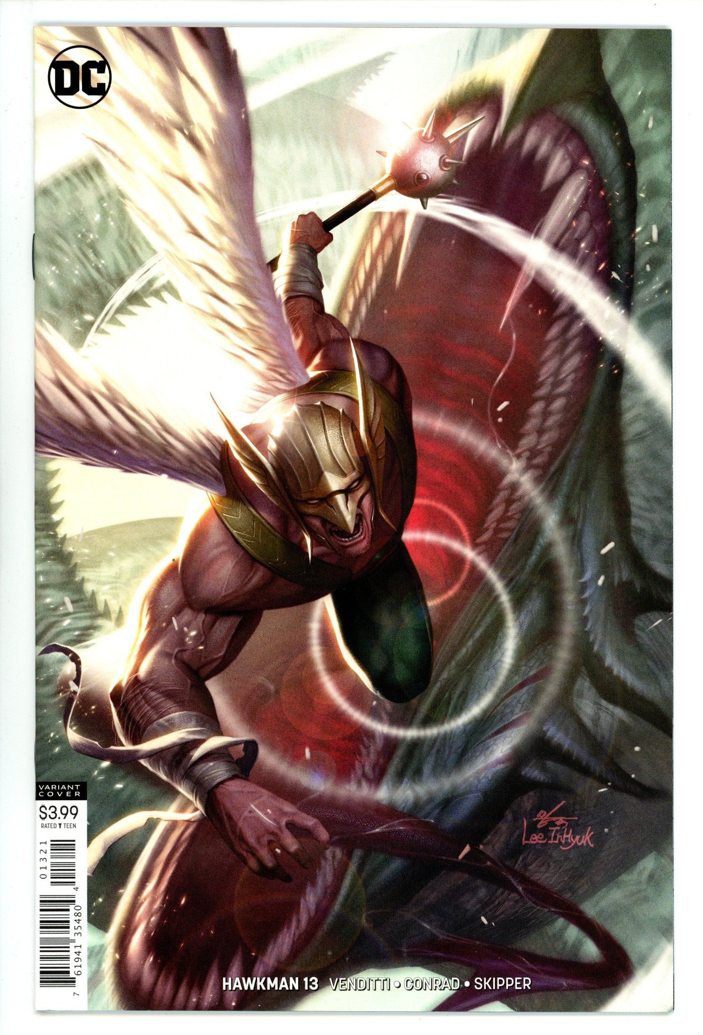 Hawkman Vol 5 13 High Grade (2019) Lee Variant 