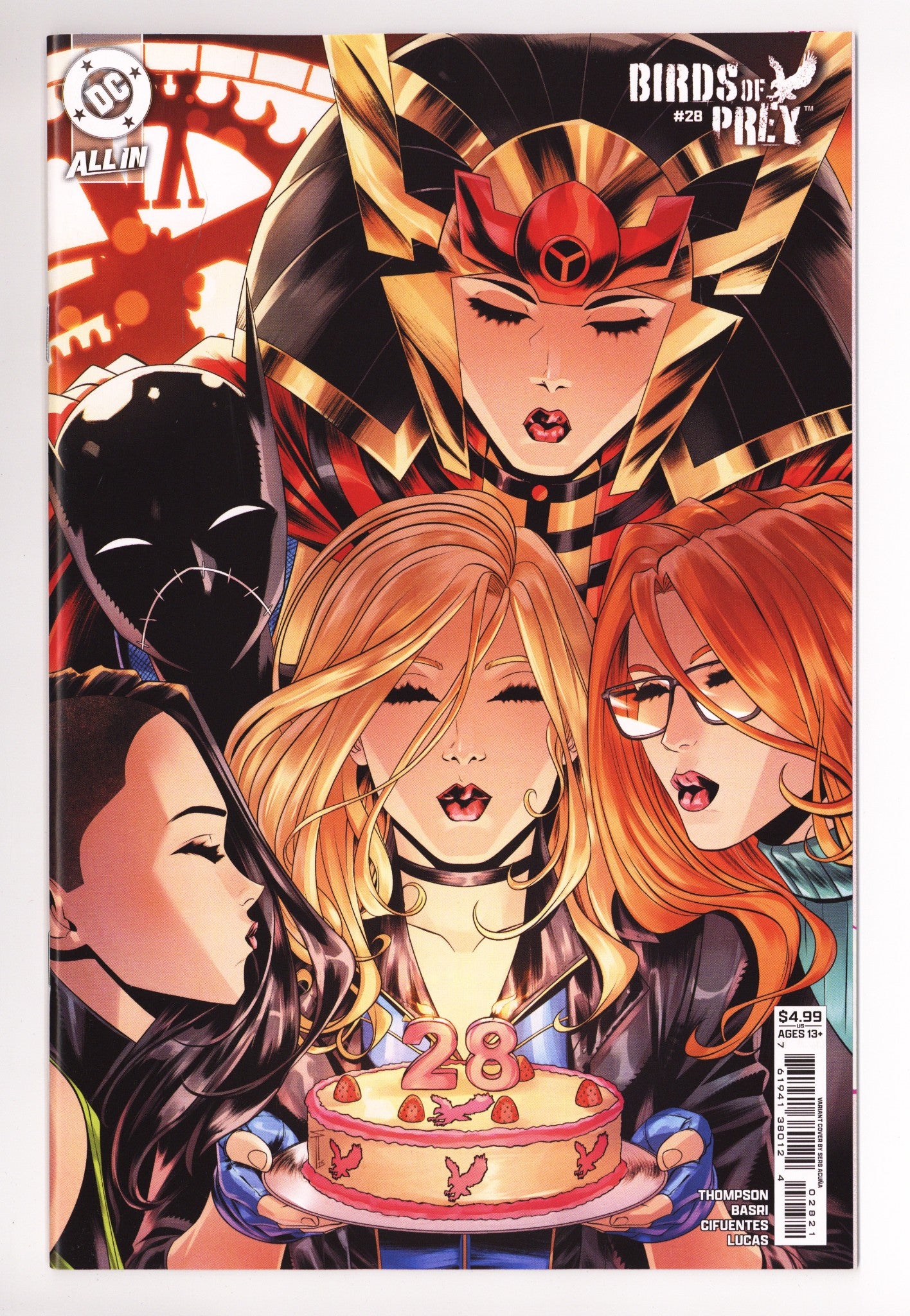 Birds Of Prey Vol 6 28 Acuña Variant (2025)