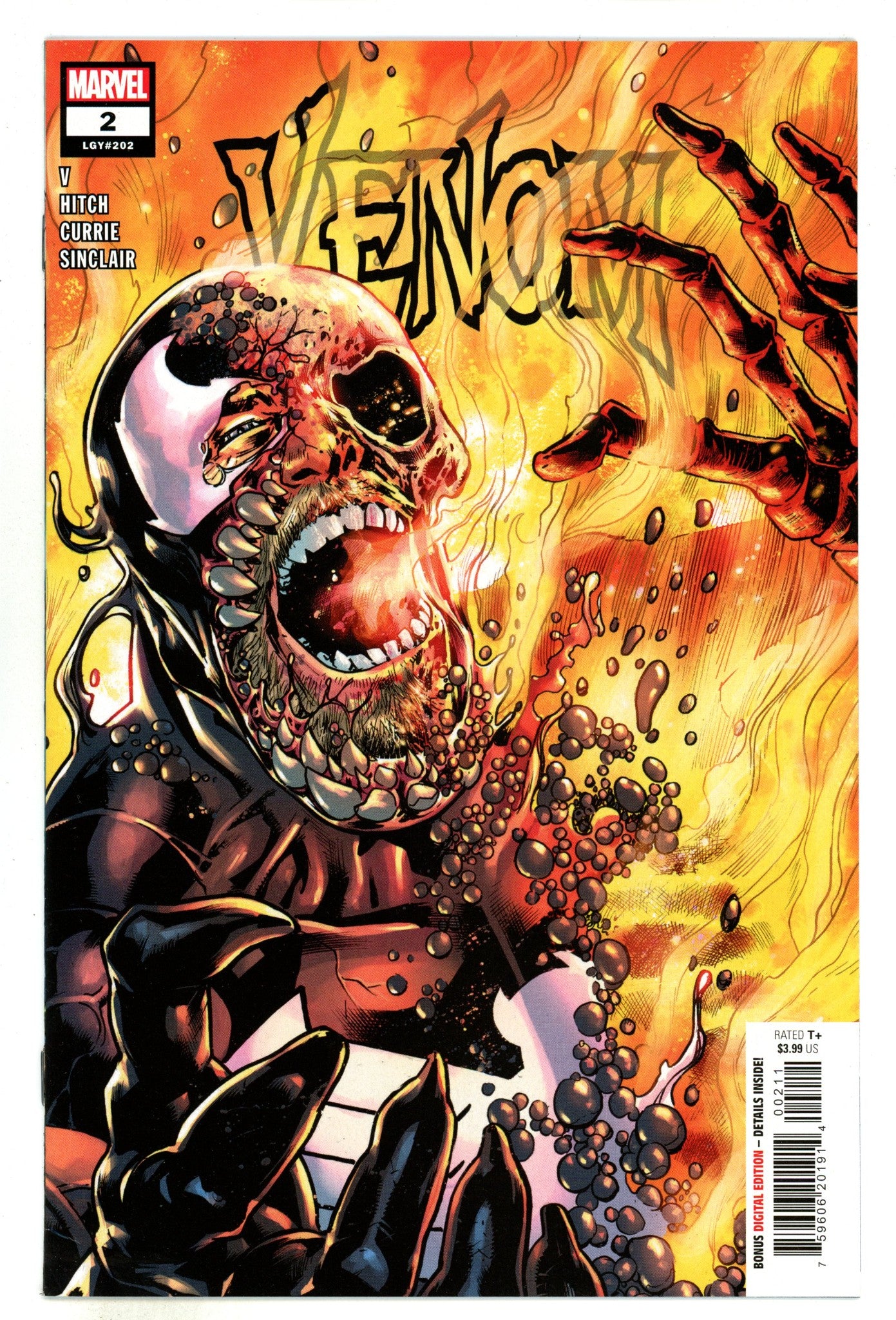 Venom Vol 5 2 (202) High Grade (2022) Hitch Variant 