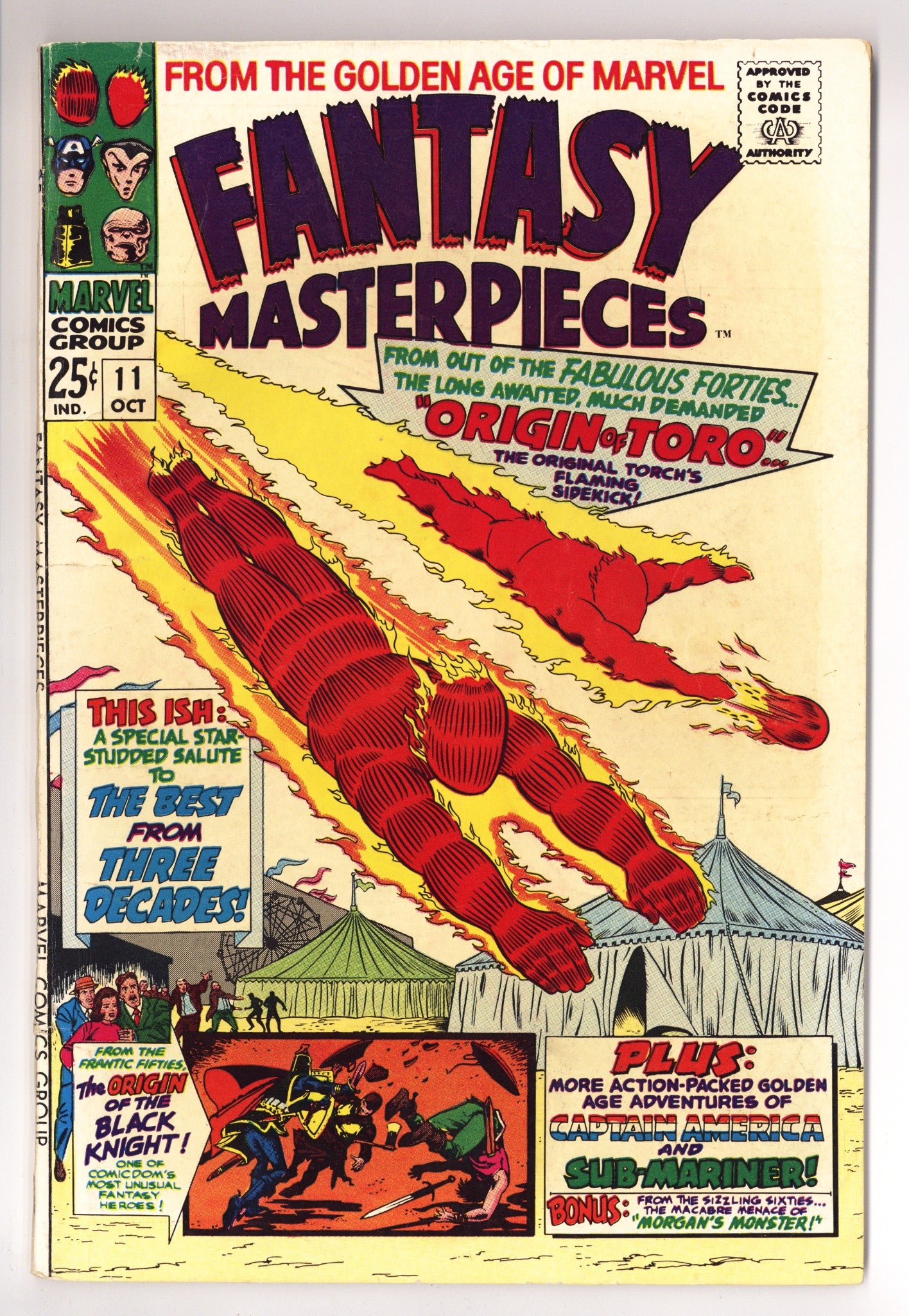 Fantasy Masterpieces Vol 1 11 FN- (5.5) (1967) 