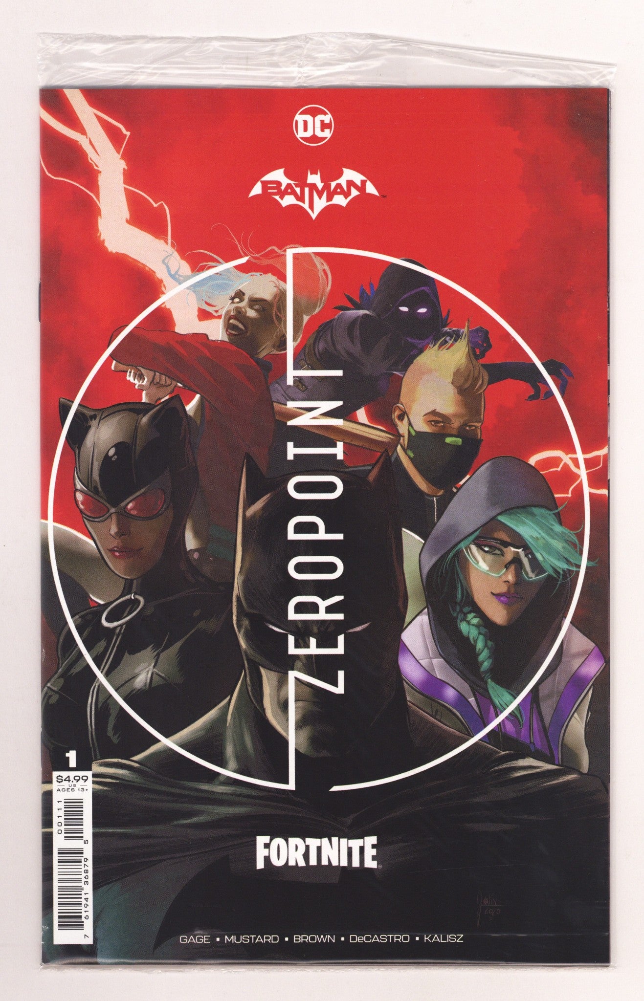 Batman / Fortnite: Zero Point   1  High Grade   (2021)     Sealed  