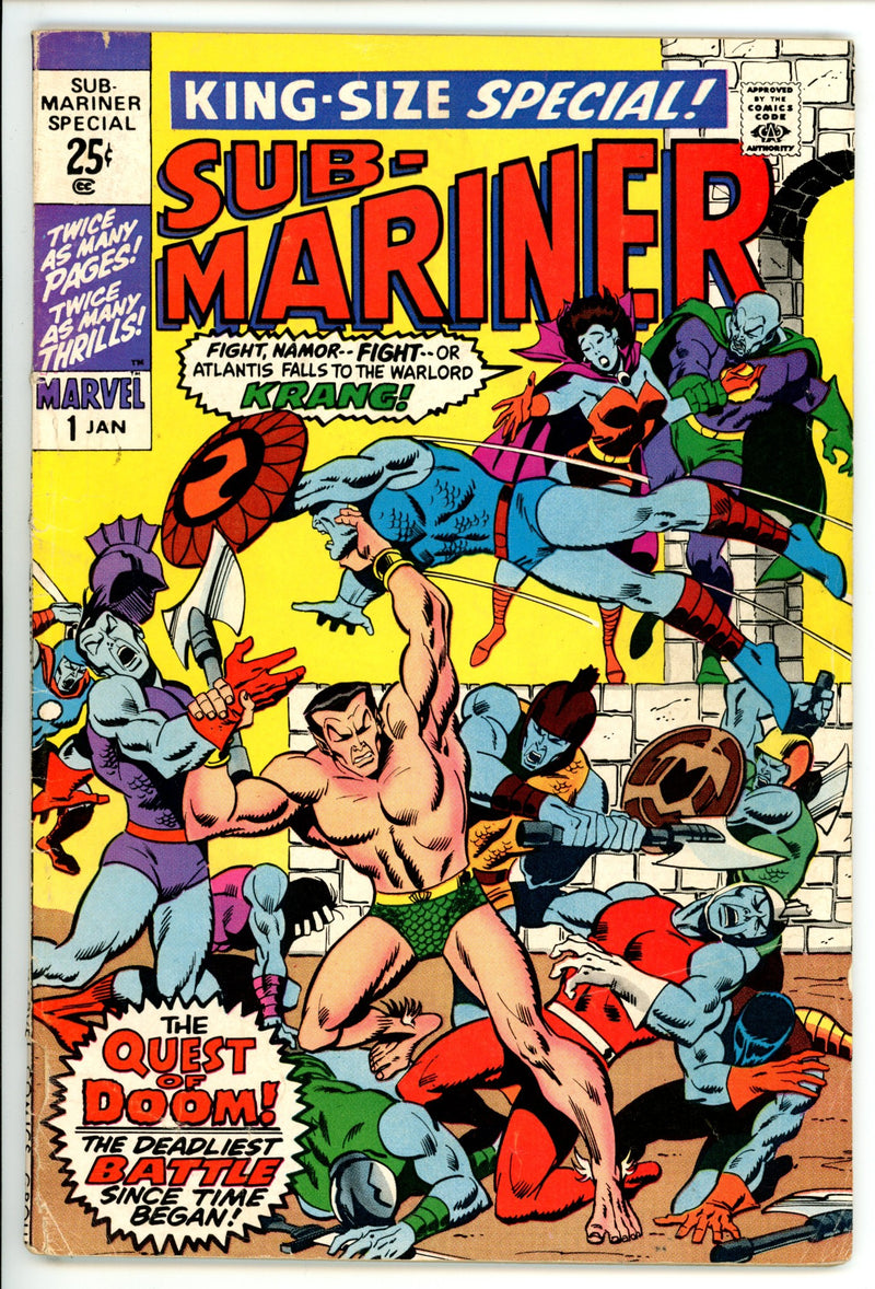 Sub-Mariner Special Vol 1 1 VG+ (4.5) (1971) 