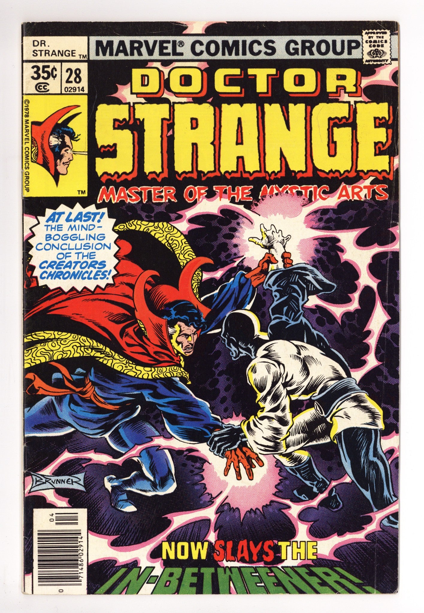 Doctor Strange Vol 2 28 Low Grade (1978) 