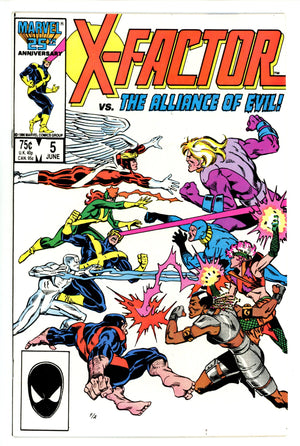 X-Factor Vol 1 5 VF+ (8.5) (1986)