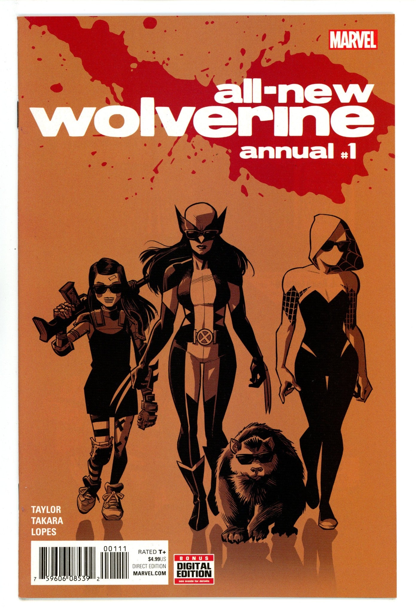 All-New Wolverine Annual 1 High Grade (2016) 