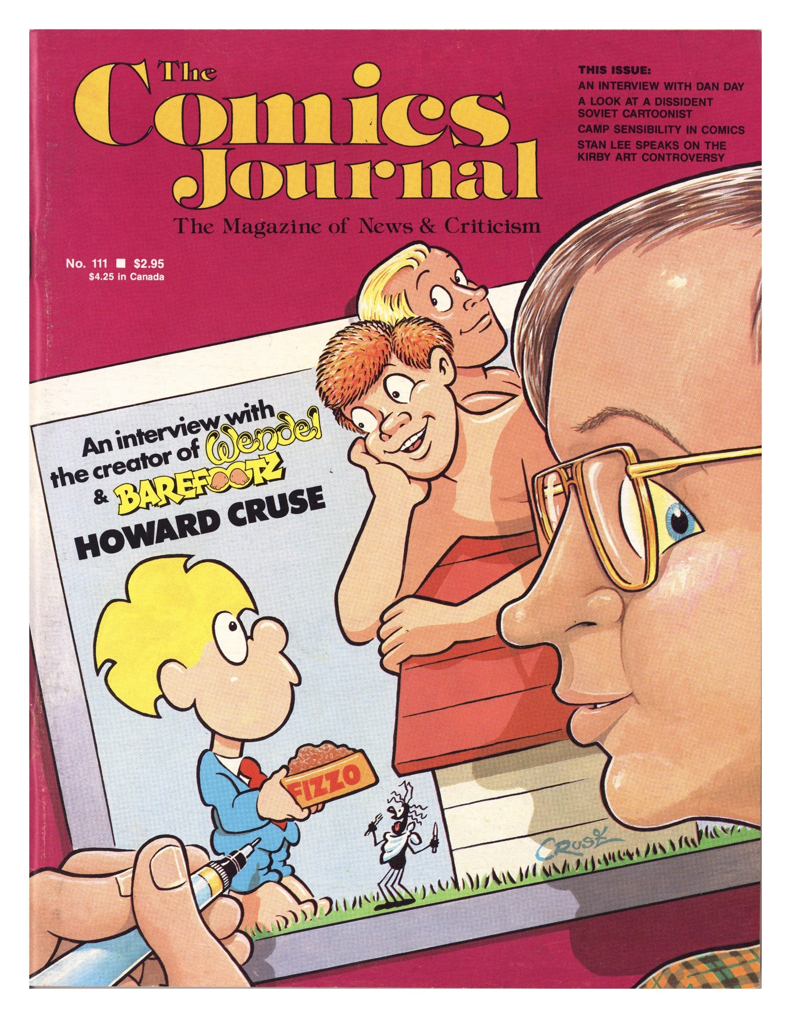 The Comics Journal 111 Mid Grade (1986) 