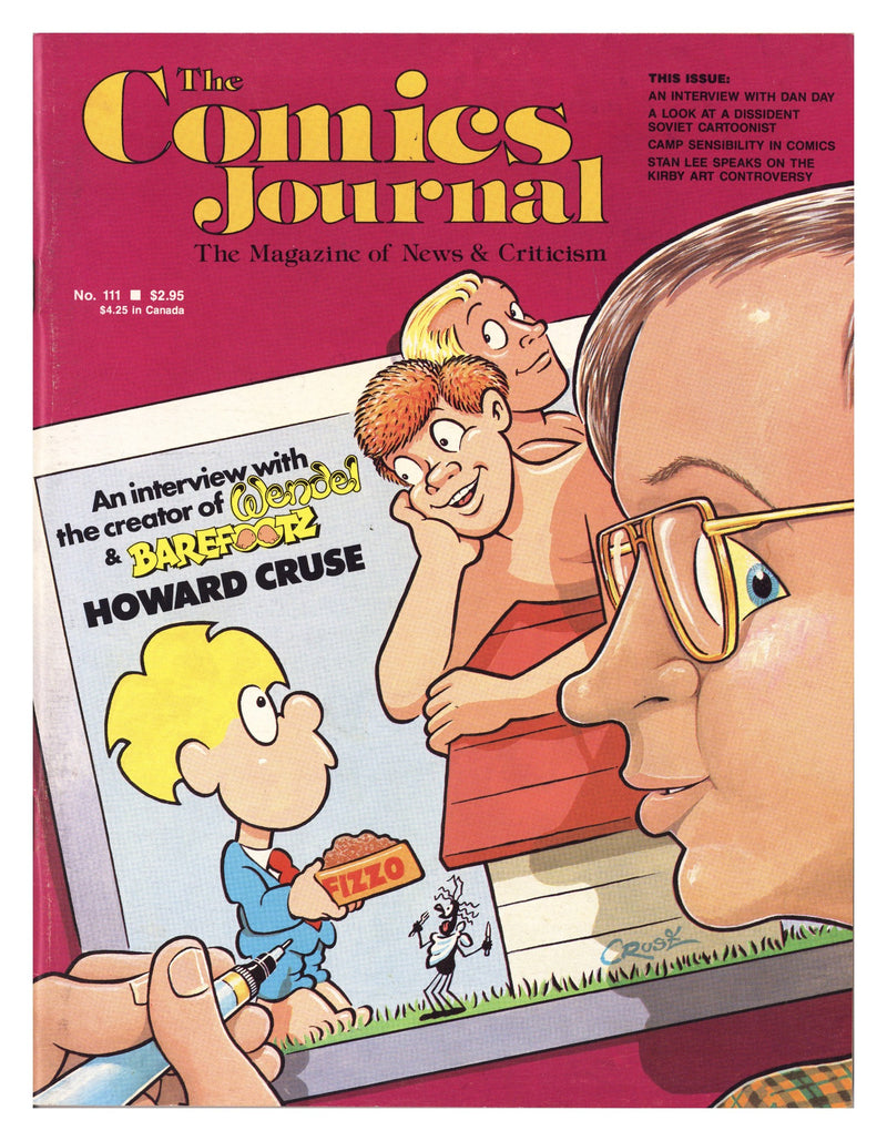 The Comics Journal 111 Mid Grade (1986) 
