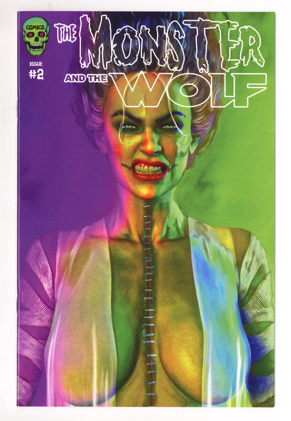 The Monster and The Wolf 2 NM- (9.2) /210 (2025) Spears Exclusive Variant Signed x1 Back Cover Mark Spears