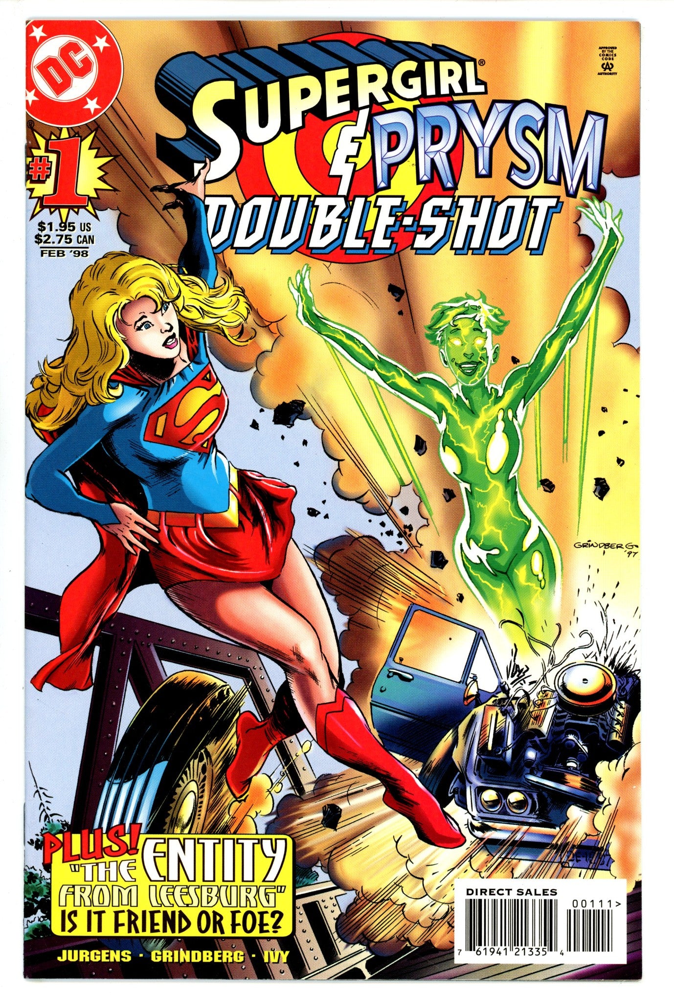 Supergirl / Prysm Double-Shot 1 (1997)