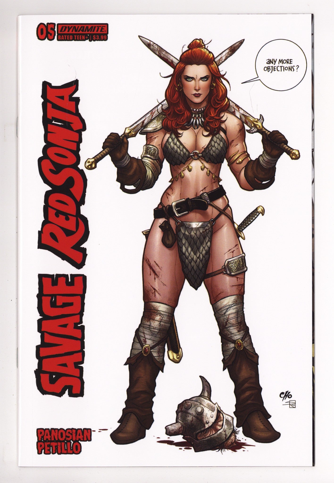 Savage Red Sonja 5 High Grade (2024) Cho Variant 