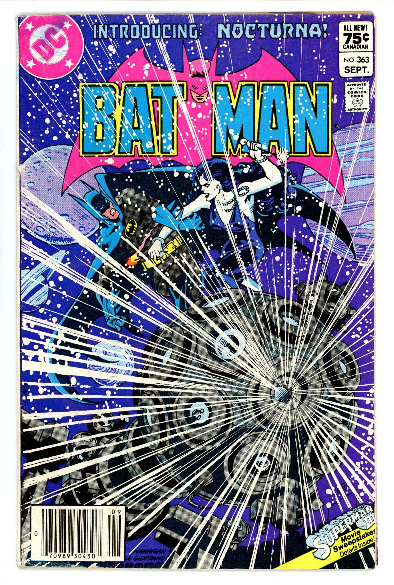 Batman Vol 1 363 GD/VG (3.0) (1983) Canadian Price Variant 