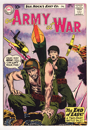 Our Army at War Vol 1 101 FN+ (6.5) (1960)