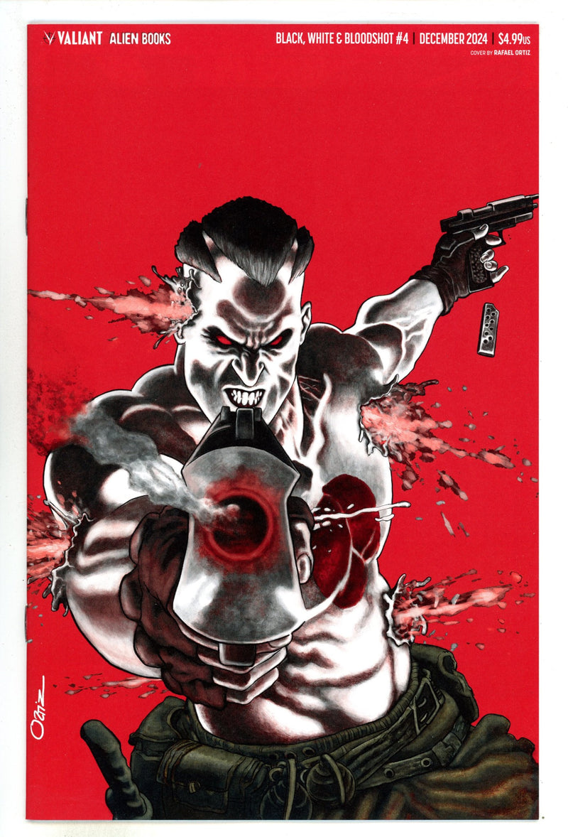 Black White & Bloodshot 4 Ortiz Virgin Variant (2024)