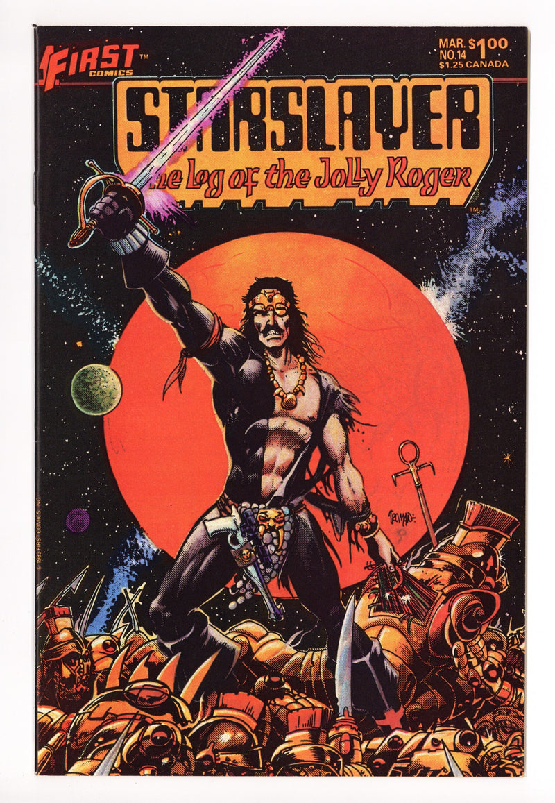 Starslayer Vol 1 14 Mid Grade (1984) 