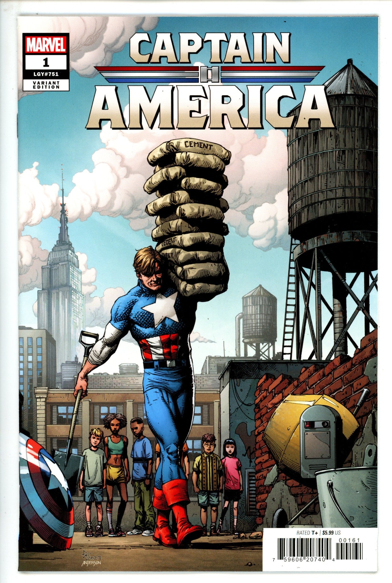 Captain America Vol 11 1 Frank Variant (2023)