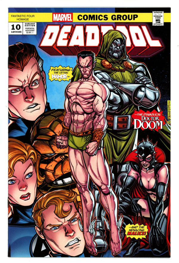 Deadpool Vol 9 10 Hardin Homage Variant (2025)