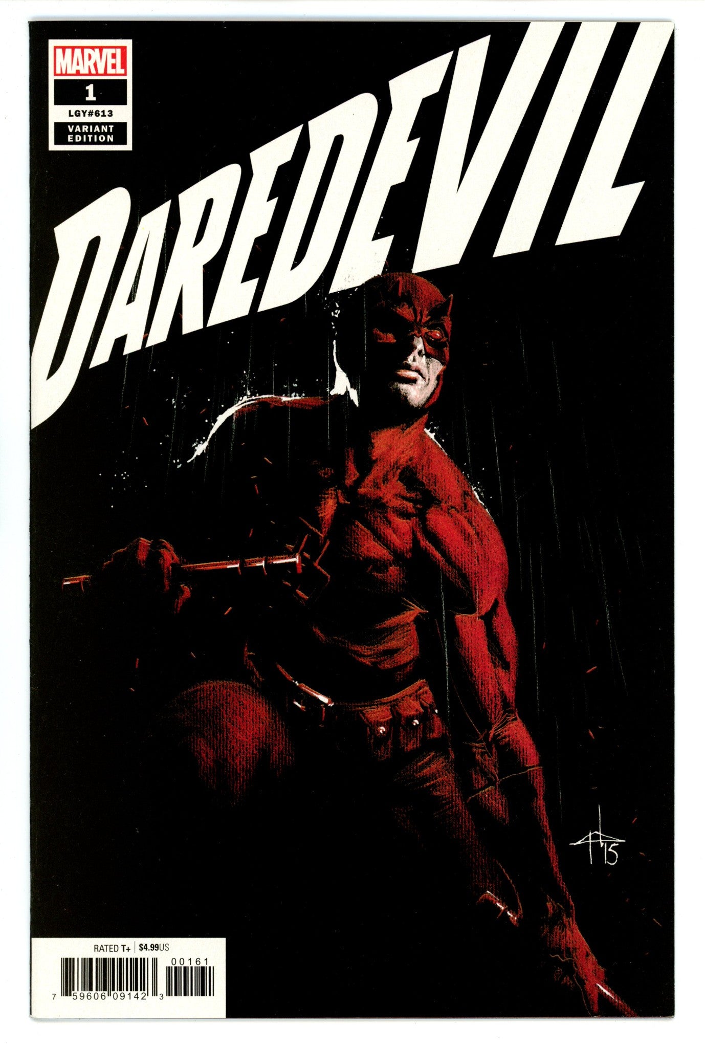 Daredevil Vol 6 1 NM- (9.2) (2019) Dell'Otto Incentive Variant 