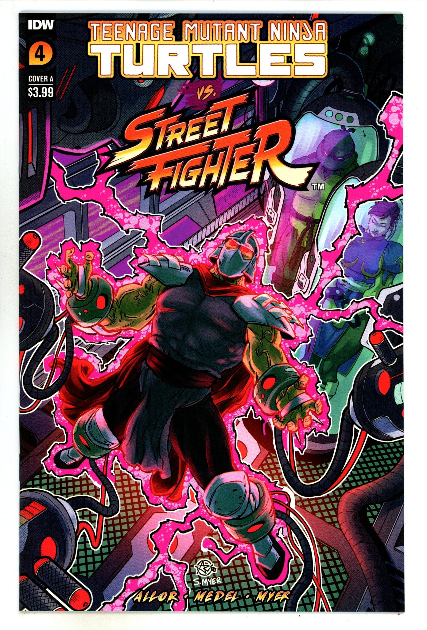 Teenage Mutant Ninja Turtles vs. Street Fighter 4 High Grade (2023) 