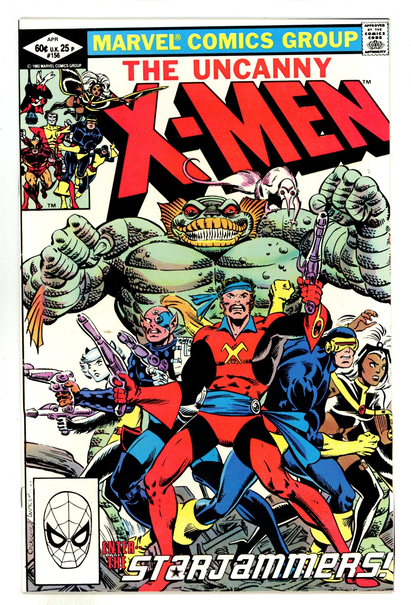 The Uncanny X-Men Vol 1 156 Mid Grade (1982) 