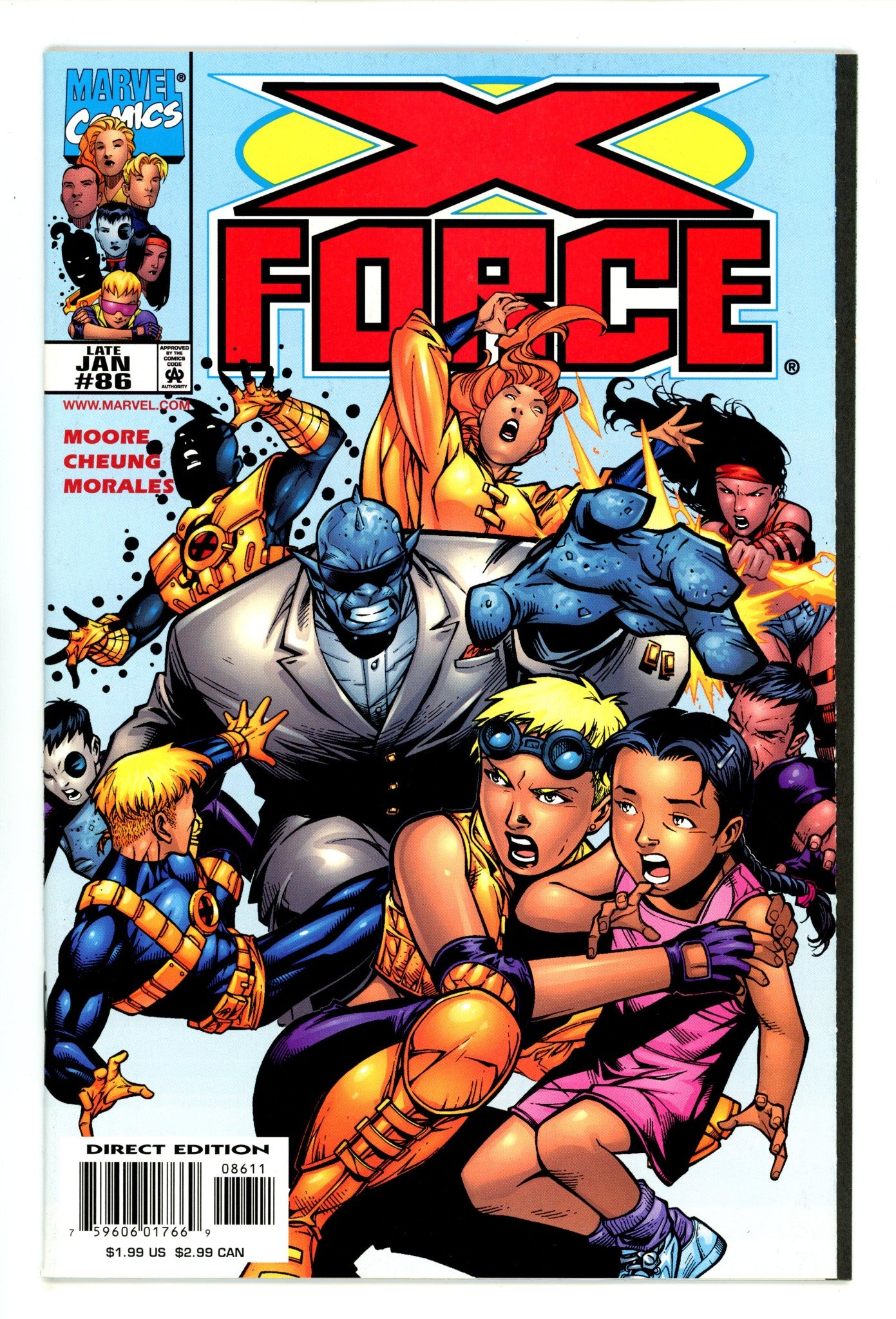 X-Force Vol 1 86 High Grade (1999) 