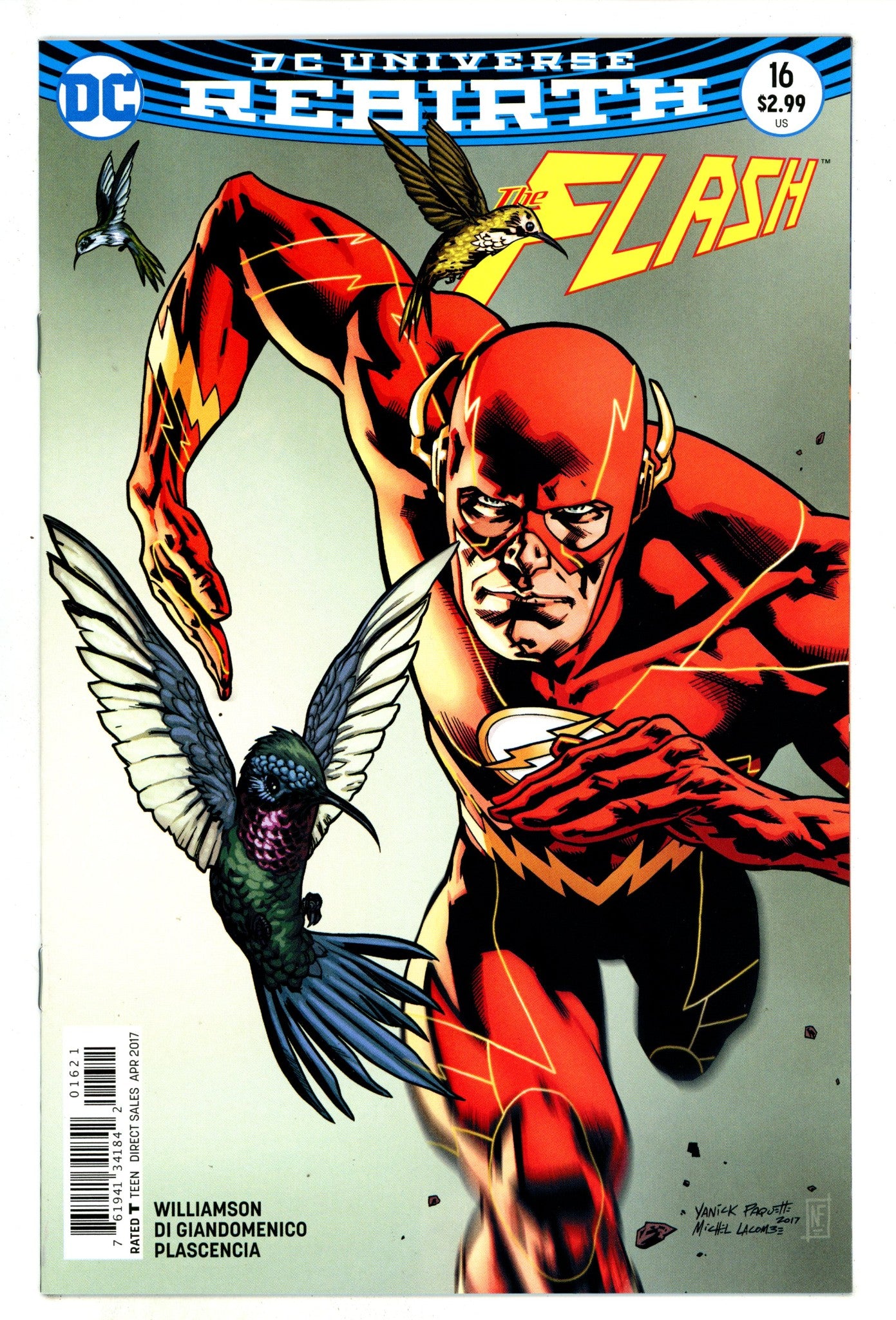 The Flash Vol 5 16 High Grade (2017) Paquette Variant 