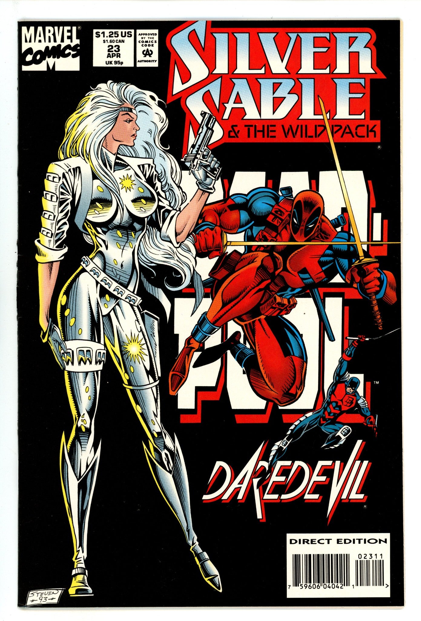 Silver Sable and the Wild Pack 23 VF/NM (9.0) (1994) 