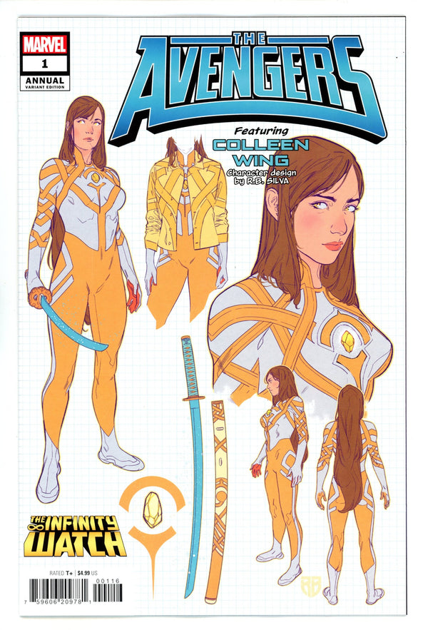 Avengers Annual Vol 9 1 Silva Design Incentive Variant NM (2024)