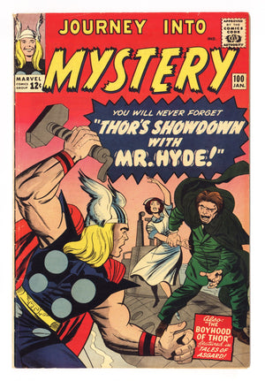 Journey into Mystery Vol 1 100 VG/FN (5.0) (1964)