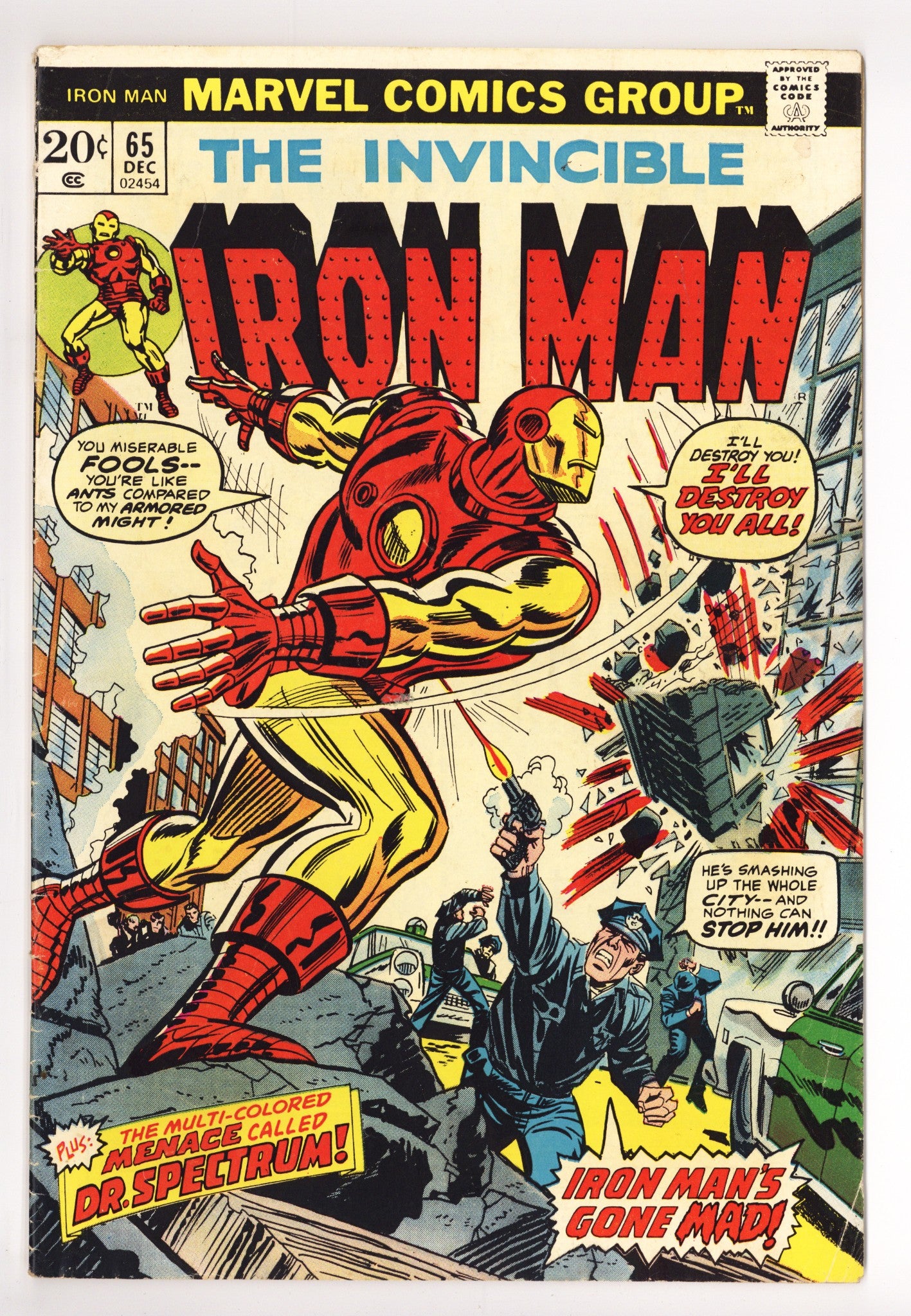 Iron Man Vol 1 65 VG (4.0) (1973) 