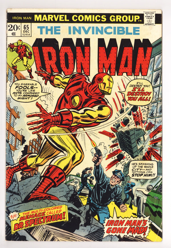Iron Man Vol 1 65 VG (4.0) (1973)