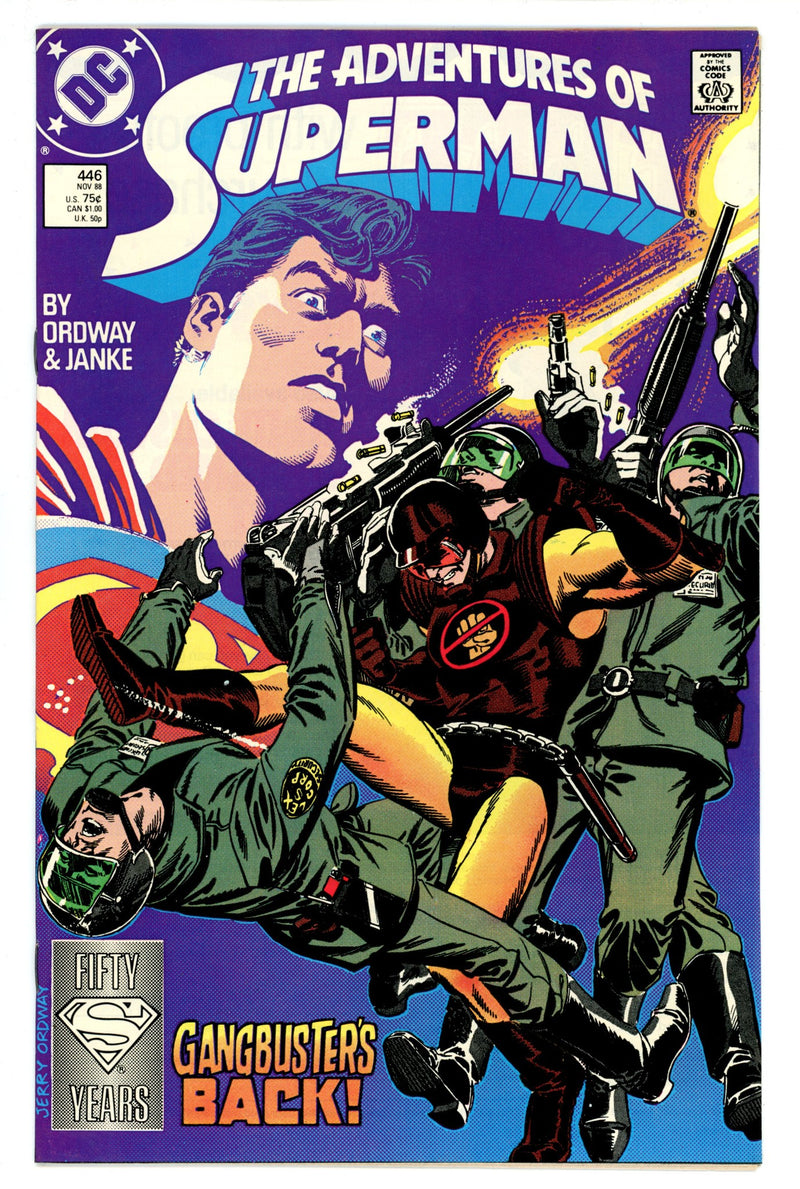 Adventures of Superman Vol 1 446 High Grade (1988) 