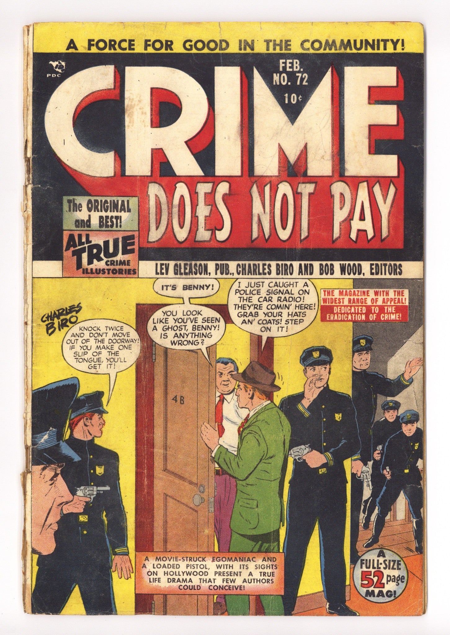 Crime Does Not Pay 72 GD+ (2.5) (1949) 