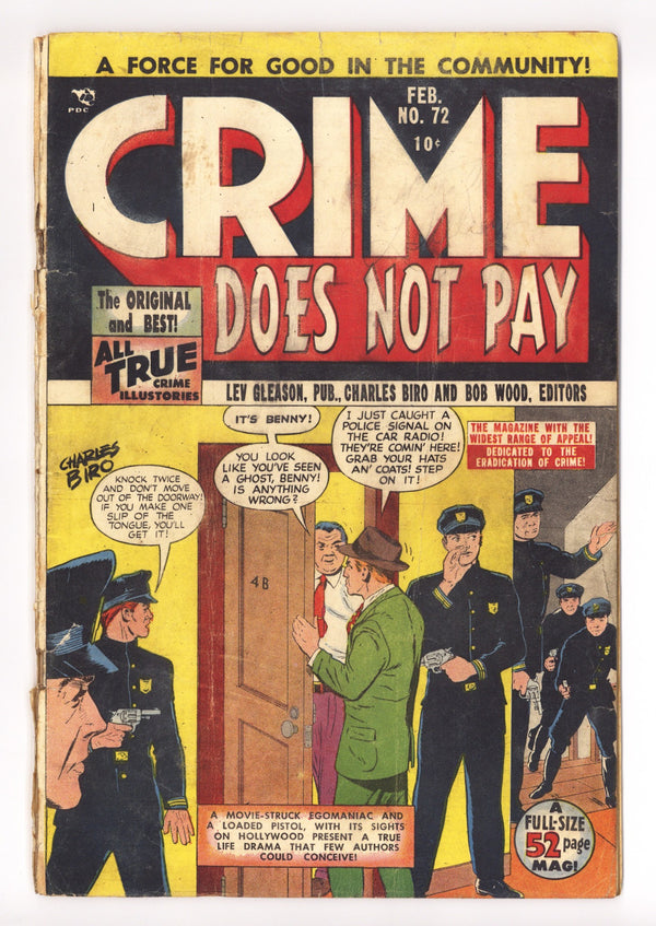 Crime Does Not Pay 72 GD+ (2.5) (1949)