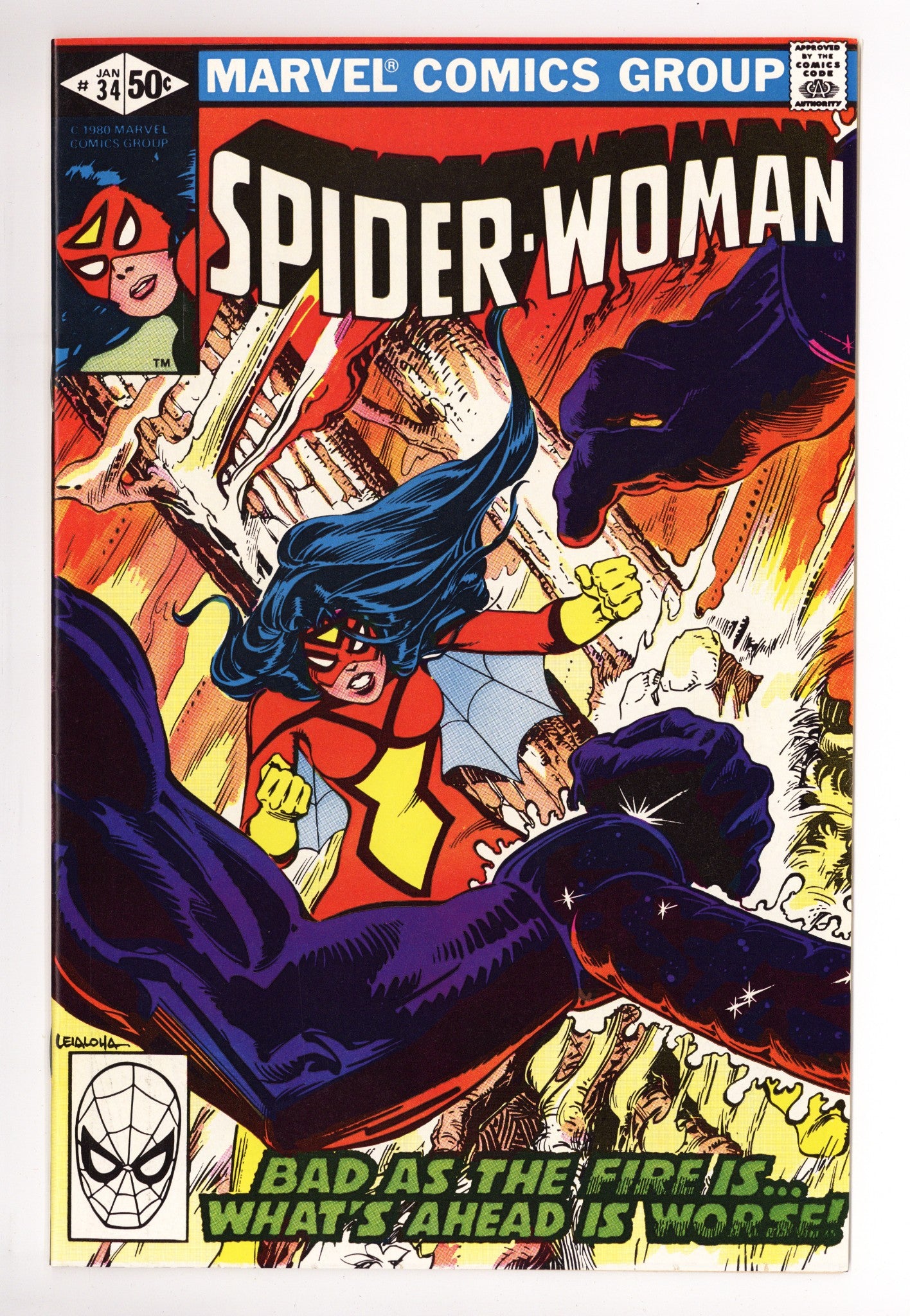 Spider-Woman Vol 1 34 NM- (9.2) (1981) 