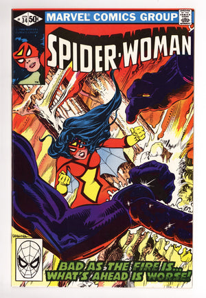 Spider-Woman Vol 1 34 NM- (9.2) (1981)