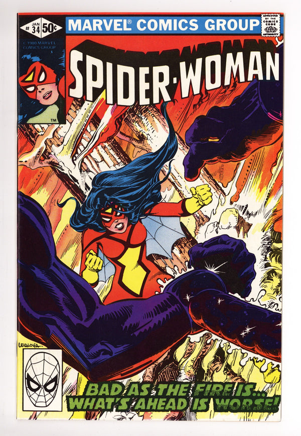 Spider-Woman Vol 1 34 NM- (9.2) (1981)