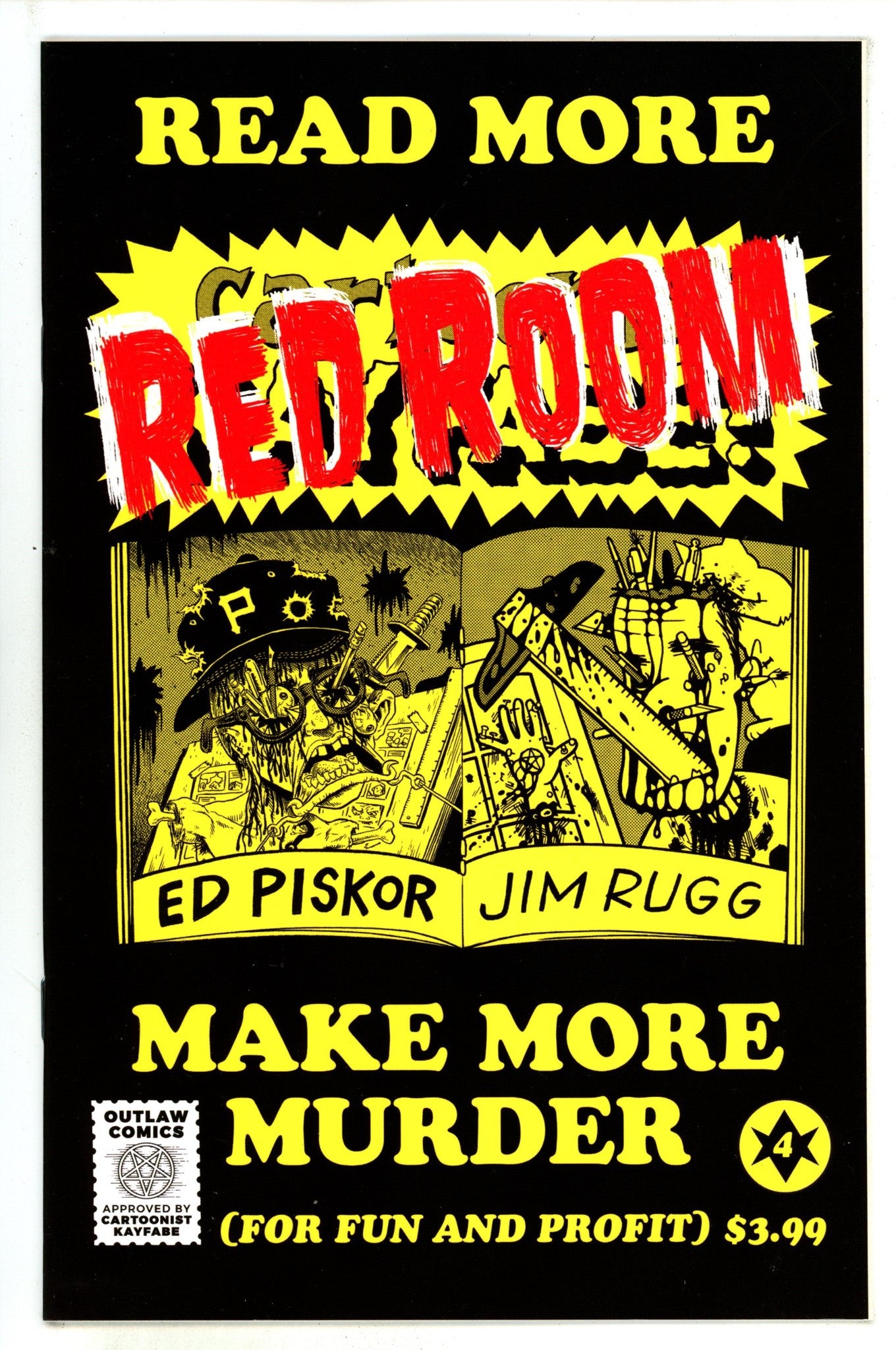 Red Room: The Antisocial Network 4 NM (9.4) (2021) Kayfabe Incentive Variant 