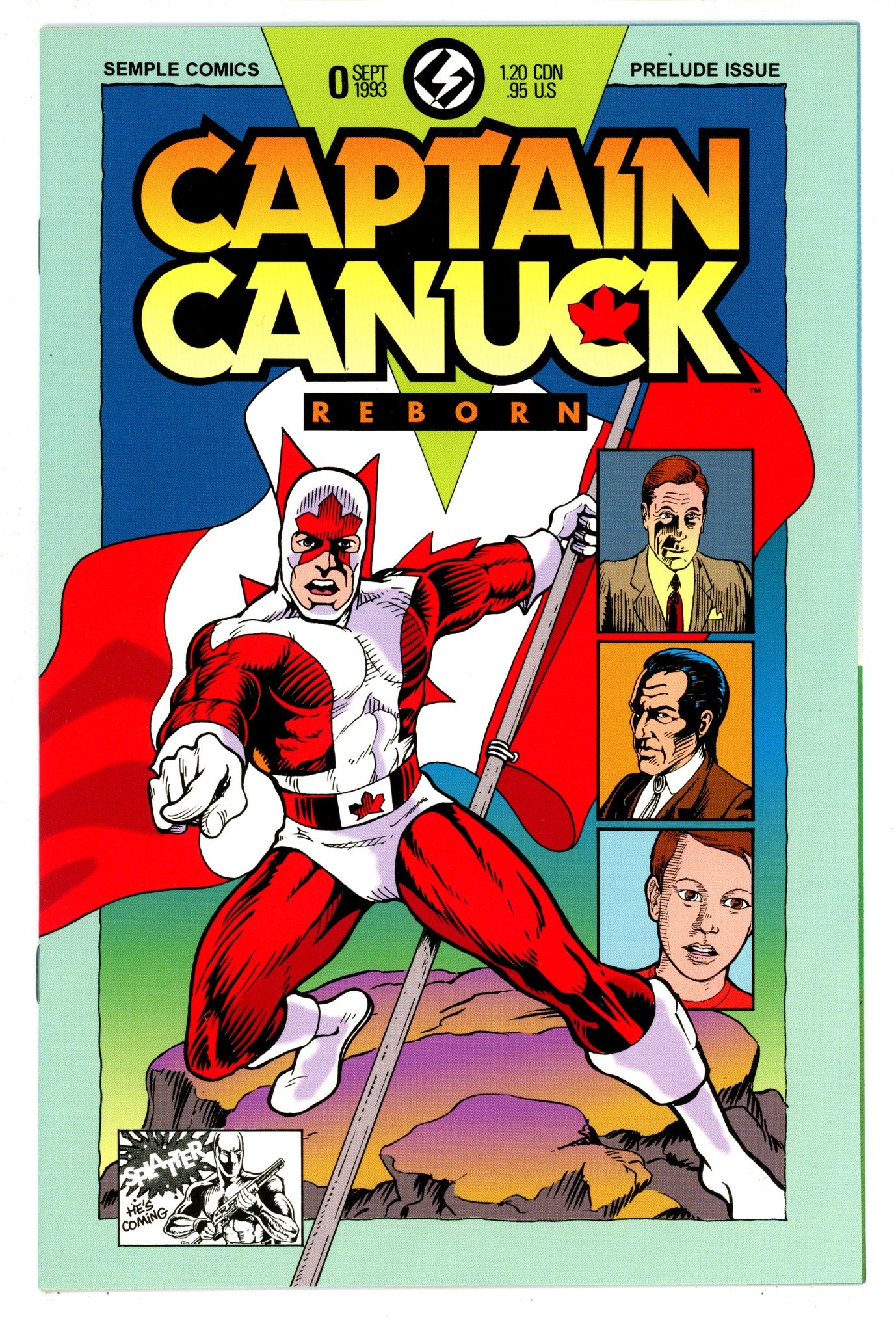 Captain Canuck Reborn 0 High Grade (1993) 