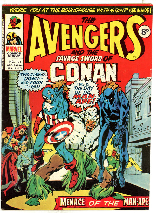 The Avengers 121 FN (6.0) (1976)
