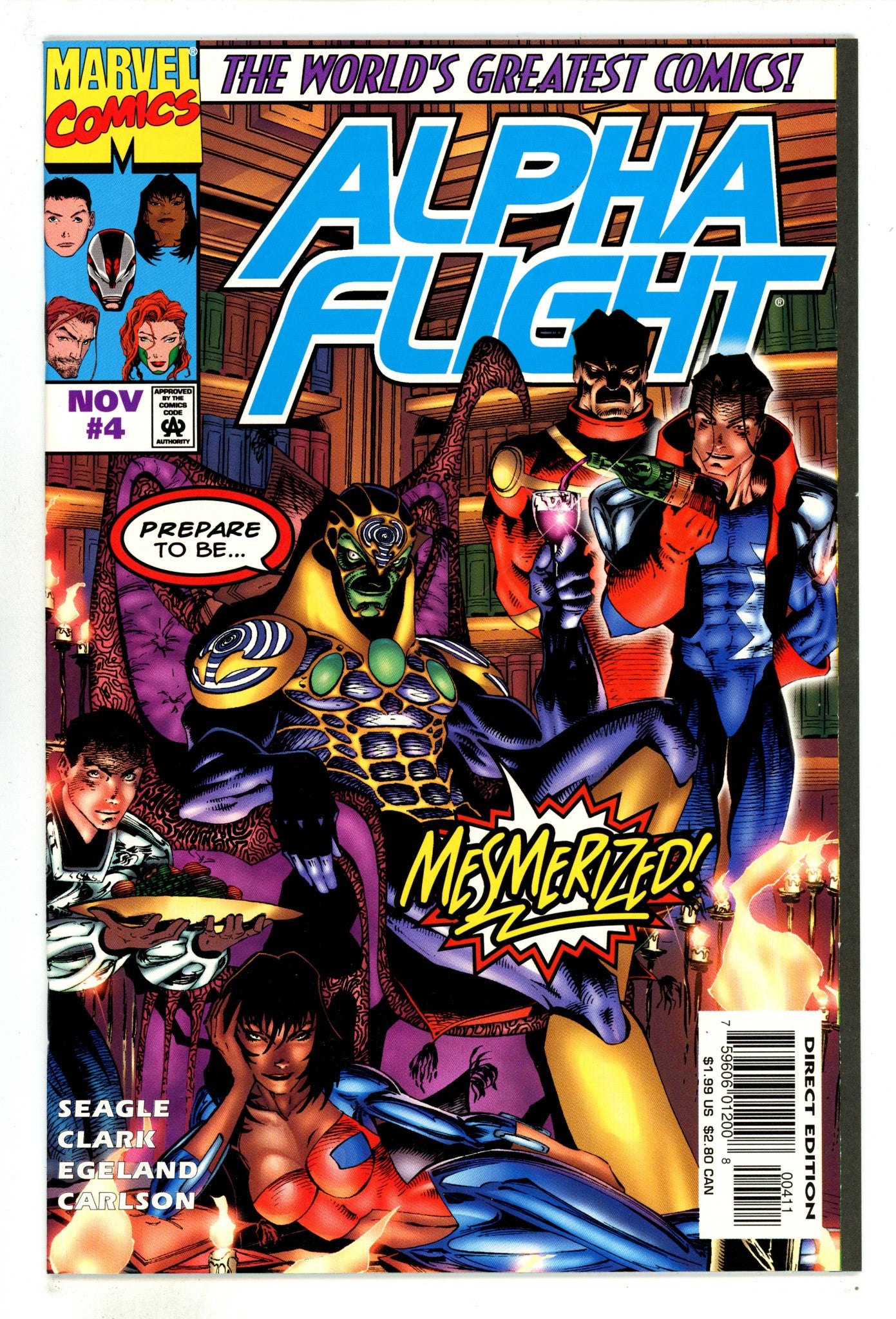 Alpha Flight Vol 2 4 High Grade (1997) 