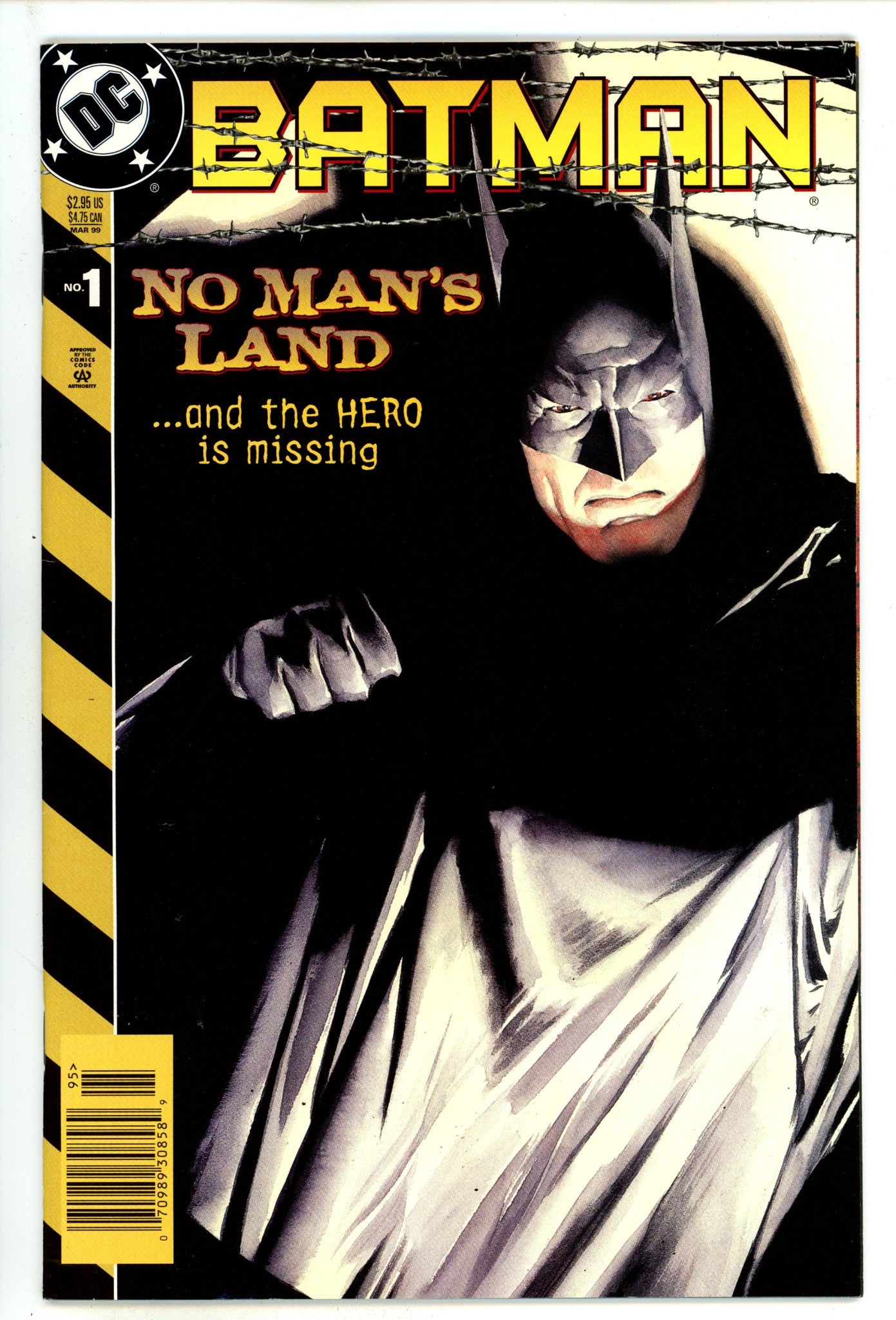 Batman: No Man's Land 1 High Grade (1999) Newsstand 