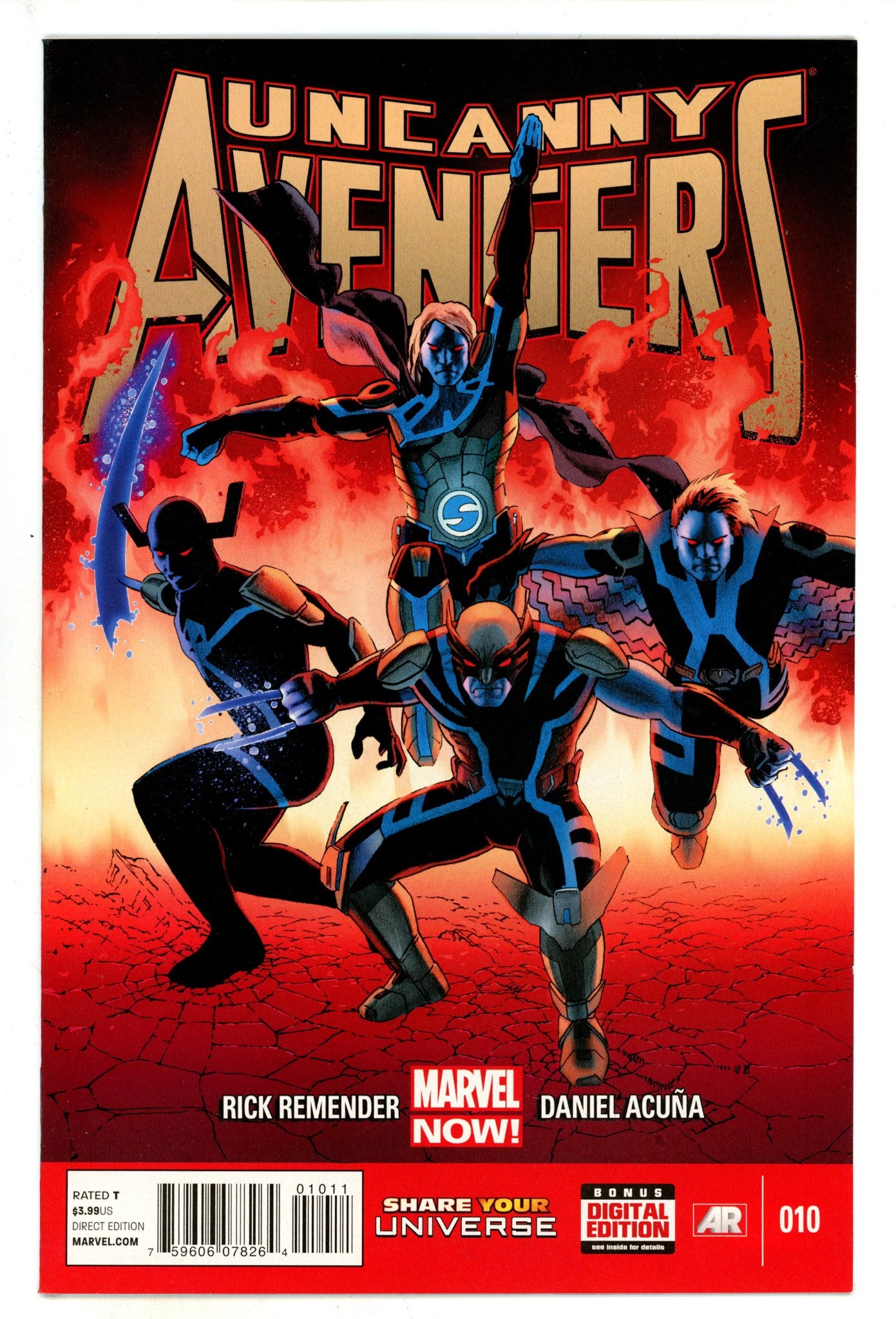 Uncanny Avengers Vol 1 10 High Grade (2013) 